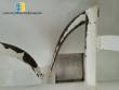 Silver carbon steel ribbon blender