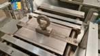 Sarong SAAS model blister forming and sealing machine for suppositories.