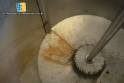 Stainless steel tank with cowles disc