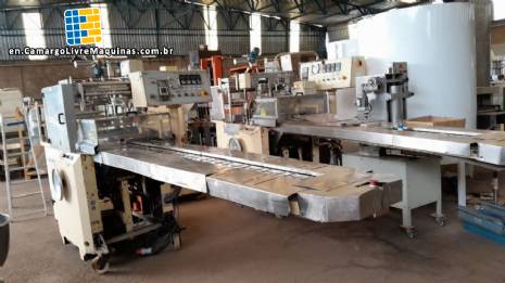 Otto Haensel V3 cellophane packaging machine