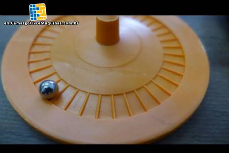 Injection mold for roulette toys 190 x 190 mm