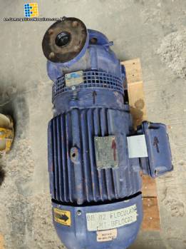 Centrifugal pump made of carbon steel with a 15 HP motor.