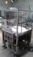 Rotary filling machine with 6 stainless steel spouts
