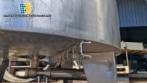Stainless steel jacketed mixing tank, 5,000 liters, APV