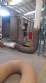 White powder paint booth with Deltec cyclone