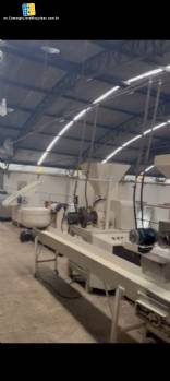 Production line for corn snacks, 400 kg/hour.