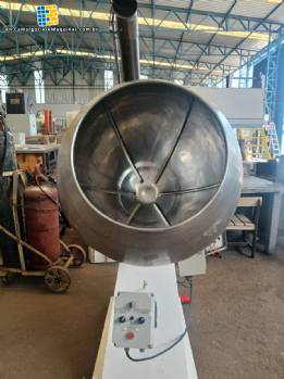 Biasinox stainless steel coating machine with blower