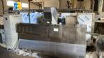 VS Tecnologia Industrial Continuous gas-fired tunnel oven in stainless steel with 3 trays.