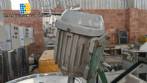 Electric stainless steel jacketed mixing tank