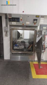 Luferco 2,000 liter horizontal stainless steel autoclave