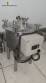 Jacketed stainless steel funnel tank with conical bottom