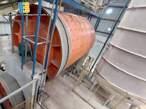 Ball mill 26m 125 HP