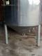 3,500 L stainless steel jacketed reactor tank