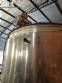 3,500 L stainless steel jacketed reactor tank