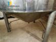 3,500 L stainless steel jacketed reactor tank