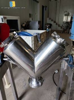 10 liter stainless steel V mixer