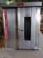 Stainless steel rotary oven with Supremax gas double cart
