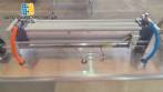 Semi-automatic filling machine for liquids and pasties with 1 nozzle