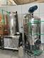 Jacketed mixing tank reactor with 300 liter chiller cooling tank