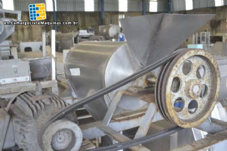 Horizontal stainless steel pulper one stage