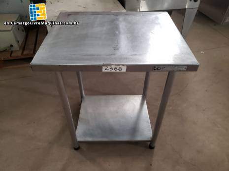 Stainless steel table