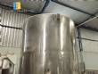 Stainless steel tank for storage and agitation, 2000 liters.