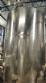 Stainless steel tank for storage and agitation, 2000 liters.