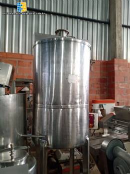 Stainless steel tank cowles