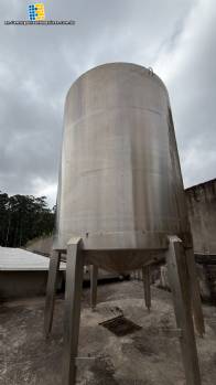 Recinox 25,000 liter stainless steel storage tank