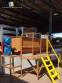 Carbon steel ribbon blender mixer