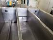 Incalfer double stage continuous stainless steel vegetable washer