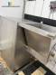 Stainless steel block breaker for meat, fish, fruit, and frozen products, 20 HP.