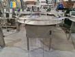 Masipack 1200 mm stainless steel rotating accumulator table