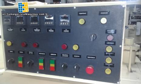 Machine for maturing chocolate Nagema