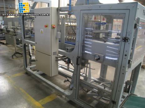 Machine to box and seal carton box