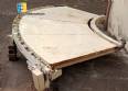 Curved conveyor belts 90 