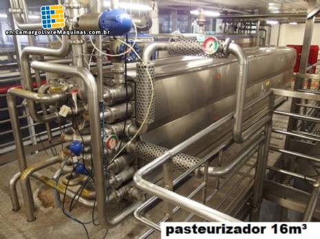 Tubular pasteurizer 16.000 L Tetra Pak