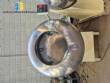Tangerine stainless steel rake with 200 liters