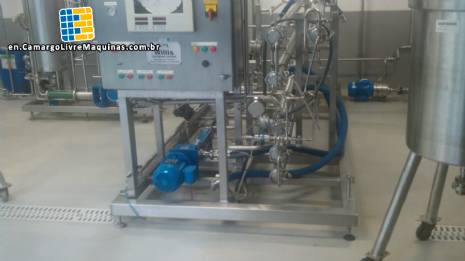 Tubular pasteurizer 400 L Willis