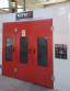 Painting booth for furniture products