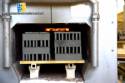 Tunnel kiln with trolleys for firing ceramic tiles