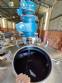 Hermetic reactor jacketed tank in 316 stainless 2.800 L