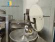 Stainless steel meat cutter processor with rotating knives