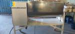 Horizontal paddle mixer in stainless steel, 200 liters, 2 HP.