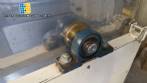 Horizontal paddle mixer in stainless steel, 200 liters, 2 HP.