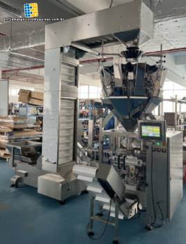 Automatic multi-head packaging machine