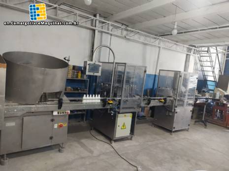 Complete line for filling liquids Tecman