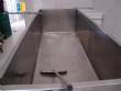 Stainless steel tank for cheese