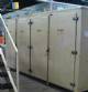 Oven for drying granulated powders with 100 trays