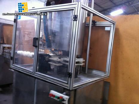 Rotary Rosqueador automatic closure with 10 heads